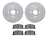 Dynamite Friction 6502-76215 Disc Brake Kit - Front