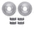 Dynamite Friction 6502-80154 Disc Brake Kit - Rear