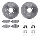 Dynamic Friction 6512-21185 Disc Brake Kit - Rear