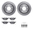 Dynamite Friction 6512-31292 Disc Brake Kit - Rear