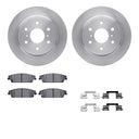 Dynamic Friction 6512-48331 Disc Brake Kit - Rear