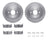 Dynamite Friction 6512-54233 Disc Brake Kit - Rear