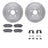 Dynamite Friction 6512-76656 Disc Brake Kit - Rear