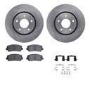 Dynamic Friction 6512-80340 Disc Brake Kit - Front