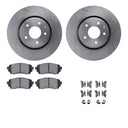 Dynamic Friction 6512-80348 Disc Brake Kit - Front