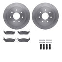 Dynamic Friction 6512-99561 Disc Brake Kit - Rear