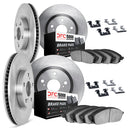 Dynamic Friction 6514-31072 Disc Brake Kit - Front and Rear