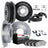 Dynamite Friction 6514-76086 Disc Brake Pad and Rotor / Drum Brake Shoe and Drum Kit - Front and Rear