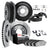 Dynamite Friction 6514-76209 Disc Brake Pad and Rotor / Drum Brake Shoe and Drum Kit - Front and Rear