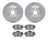 Dynamite Friction 6602-63306 Disc Brake Kit - Rear