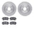 Dynamite Friction 6602-65080 Disc Brake Kit - Rear