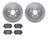 Dynamite Friction 6602-73136 Disc Brake Kit - Rear