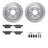 Dynamite Friction 6612-31408 Disc Brake Kit - Rear