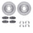 Dynamite Friction 6612-59011 Disc Brake Kit - Front