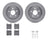 Dynamite Friction 6612-63197 Disc Brake Kit - Rear