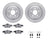 Dynamite Friction 6612-63332 Disc Brake Kit - Rear