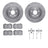 Dynamite Friction 6612-63403 Disc Brake Kit - Front