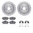 Dynamite Friction 6612-63432 Disc Brake Kit - Rear