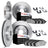 Dynamite Friction 6614-63036 Disc Brake Kit - Front and Rear