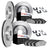 Dynamite Friction 6614-75000 Disc Brake Kit - Front and Rear