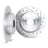 Dynamite Friction 7002-03048 Disc Brake Rotor Set - Rear