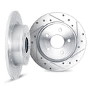 Dynamic Friction 7002-03061 Disc Brake Rotor Set - Rear