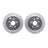 Dynamite Friction 7002-13034 Disc Brake Rotor Set - Rear