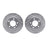 Dynamite Friction 7002-31011 Disc Brake Rotor Set - Front