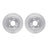 Dynamite Friction 7002-31094 Disc Brake Rotor Set - Rear
