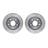 Dynamite Friction 7002-40019 Disc Brake Rotor Set - Front