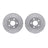 Dynamite Friction 7002-45022 Disc Brake Rotor Set - Rear