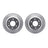 Dynamite Friction 7002-48054 Disc Brake Rotor Set - Rear