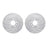 Dynamite Friction 7002-53002 Disc Brake Rotor Set - Front