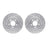 Dynamite Friction 7002-54057 Disc Brake Rotor Set - Front