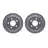 Dynamite Friction 7002-54238 Disc Brake Rotor Set - Rear