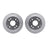 Dynamite Friction 7002-59043 Disc Brake Rotor Set - Rear