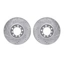 Dynamic Friction 7002-63016 Disc Brake Rotor Set - Front