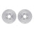 Dynamite Friction 7002-73013 Disc Brake Rotor Set - Front
