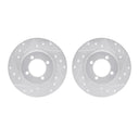 Dynamic Friction 7002-76049 Disc Brake Rotor Set - Front