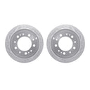 Dynamite Friction 7002-76115 Disc Brake Rotor Set - Rear
