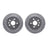 Dynamite Friction 7002-76131 Disc Brake Rotor Set - Rear