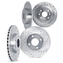 Dynamic Friction 7004-20012 Disc Brake Rotor Set - Front and Rear