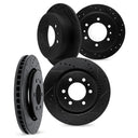 Dynamic Friction 7004-40178 Disc Brake Rotor Set - Front and Rear