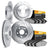 Dynamite Friction 7204-99042 Disc Brake Kit - Front and Rear