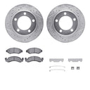 Dynamic Friction 7412-42019 Disc Brake Kit - Front