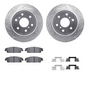 Dynamic Friction 7412-48040 Disc Brake Kit - Rear