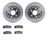 Dynamite Friction 7502-13006 Disc Brake Kit - Rear