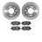 Dynamite Friction 7502-21013 Disc Brake Kit - Rear