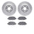 Dynamite Friction 7502-26006 Disc Brake Kit - Rear
