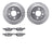 Dynamite Friction 7502-31019 Disc Brake Kit - Rear